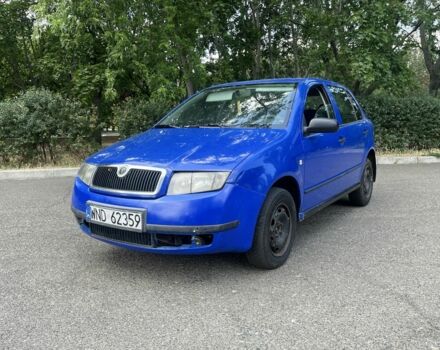 Синий Шкода Фабия, объемом двигателя 1.4 л и пробегом 350 тыс. км за 1500 $, фото 1 на Automoto.ua