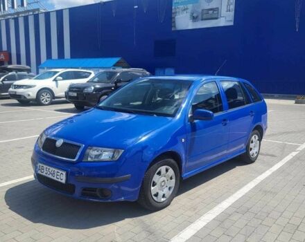 Синій Шкода Фабія, об'ємом двигуна 1.2 л та пробігом 216 тис. км за 3500 $, фото 1 на Automoto.ua