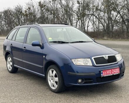 Синій Шкода Фабія, об'ємом двигуна 1.4 л та пробігом 250 тис. км за 4500 $, фото 1 на Automoto.ua