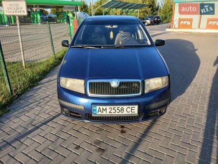 Синій Шкода Фабія, об'ємом двигуна 1.2 л та пробігом 320 тис. км за 2800 $, фото 1 на Automoto.ua