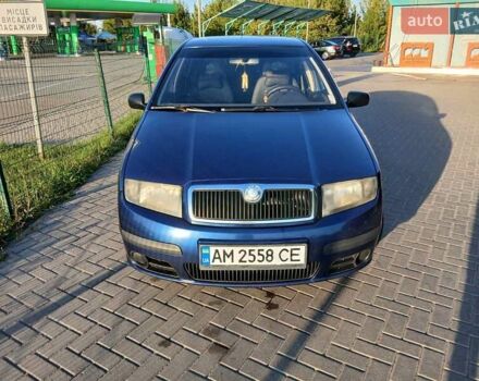 Синій Шкода Фабія, об'ємом двигуна 1.2 л та пробігом 320 тис. км за 2800 $, фото 1 на Automoto.ua