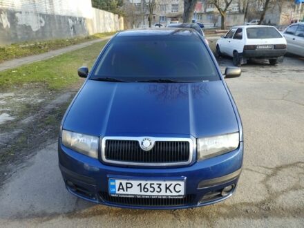 Синій Шкода Фабія, об'ємом двигуна 1.4 л та пробігом 243 тис. км за 3500 $, фото 1 на Automoto.ua