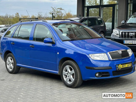 Шкода Фабія 2007 у Чернівцях на Automoto.ua Синій Шкода Фабія, об'ємом двигуна 1.4 л та пробігом 248 тис. км за 4800 $, фото 1 на Automoto.ua