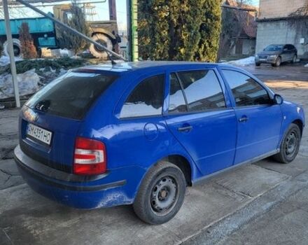 Синій Шкода Фабія, об'ємом двигуна 1.39 л та пробігом 380 тис. км за 2500 $, фото 1 на Automoto.ua