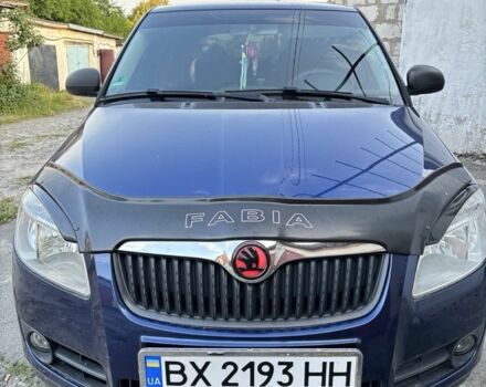 Синий Шкода Фабия, объемом двигателя 1.2 л и пробегом 130 тыс. км за 4750 $, фото 1 на Automoto.ua