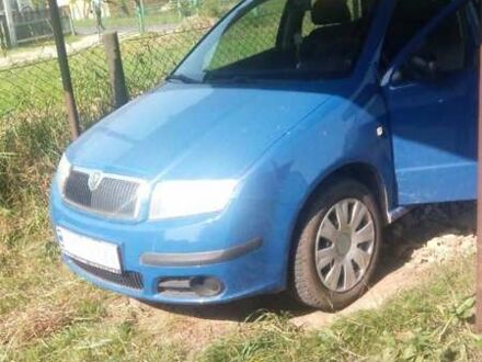Синій Шкода Фабія, об'ємом двигуна 1.39 л та пробігом 213 тис. км за 4300 $, фото 1 на Automoto.ua