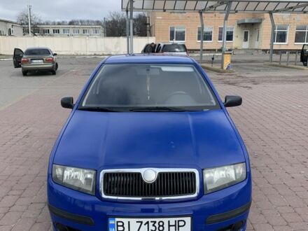 Шкода Фабия 2007 в Полтаве на Automoto.ua Синий Шкода Фабия, объемом двигателя 1.2 л и пробегом 264 тыс. км за 4200 $, фото 1 на Automoto.ua