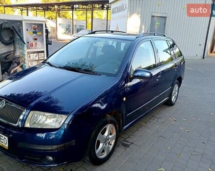 Синій Шкода Фабія, об'ємом двигуна 1.4 л та пробігом 197 тис. км за 4700 $, фото 1 на Automoto.ua