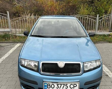 Синий Шкода Фабия, объемом двигателя 1.2 л и пробегом 207 тыс. км за 4000 $, фото 1 на Automoto.ua