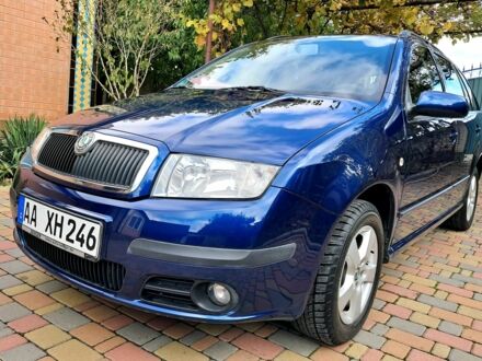 Синій Шкода Фабія, об'ємом двигуна 0 л та пробігом 216 тис. км за 5200 $, фото 1 на Automoto.ua