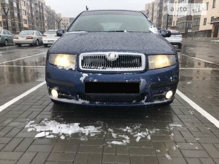Шкода Фабия 2007 в Виннице на Automoto.ua Синий Шкода Фабия, объемом двигателя 1.4 л и пробегом 489 тыс. км за 4100 $, фото 1 на Automoto.ua