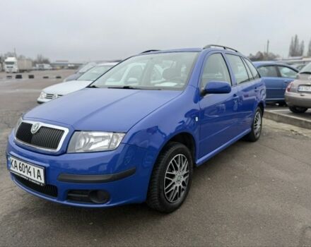 Синій Шкода Фабія, об'ємом двигуна 1.4 л та пробігом 220 тис. км за 4750 $, фото 1 на Automoto.ua