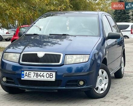 Синий Шкода Фабия, объемом двигателя 1.2 л и пробегом 311 тыс. км за 3600 $, фото 1 на Automoto.ua