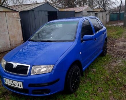 Синий Шкода Фабия, объемом двигателя 1.4 л и пробегом 330 тыс. км за 4200 $, фото 1 на Automoto.ua
