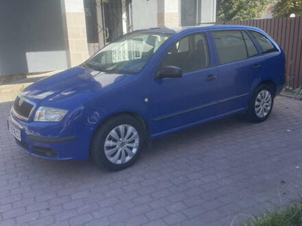 Синій Шкода Фабія, об'ємом двигуна 1.39 л та пробігом 209 тис. км за 3900 $, фото 1 на Automoto.ua