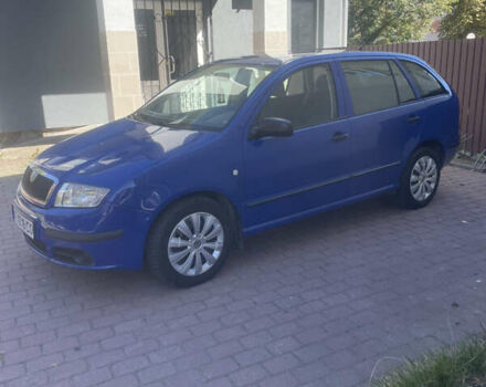 Синій Шкода Фабія, об'ємом двигуна 1.39 л та пробігом 209 тис. км за 3900 $, фото 1 на Automoto.ua
