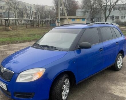 Синий Шкода Фабия, объемом двигателя 1 л и пробегом 240 тыс. км за 3850 $, фото 1 на Automoto.ua