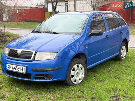 Шкода Фабия 2007 в Житомире на Automoto.ua Синий Шкода Фабия, объемом двигателя 1.39 л и пробегом 200 тыс. км за 3750 $, фото 1 на Automoto.ua