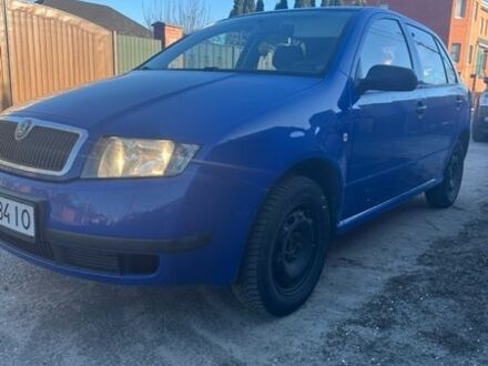 Синій Шкода Фабія, об'ємом двигуна 1.2 л та пробігом 292 тис. км за 3200 $, фото 1 на Automoto.ua