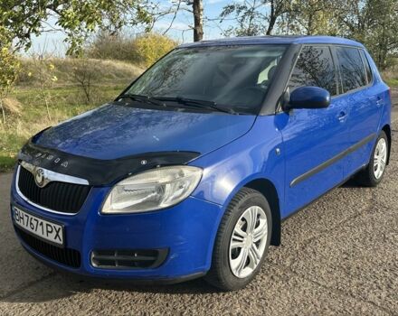 Шкода Фабия 2008 в Татарбунарах на Automoto.ua Синий Шкода Фабия, объемом двигателя 1.4 л и пробегом 220 тыс. км за 4400 $, фото 1 на Automoto.ua