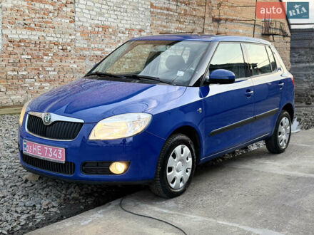 Синий Шкода Фабия, объемом двигателя 1.4 л и пробегом 236 тыс. км за 4900 $, фото 1 на Automoto.ua