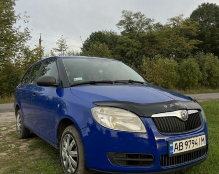 Синий Шкода Фабия, объемом двигателя 1.2 л и пробегом 250 тыс. км за 3700 $, фото 1 на Automoto.ua