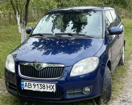Синий Шкода Фабия, объемом двигателя 1.2 л и пробегом 188 тыс. км за 4200 $, фото 1 на Automoto.ua