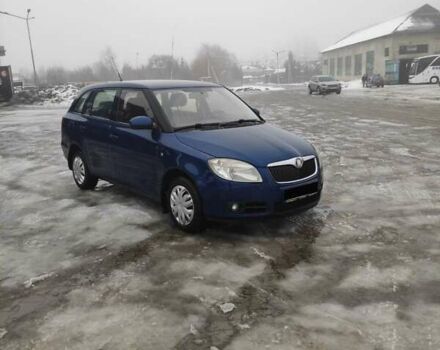 Синий Шкода Фабия, объемом двигателя 1.39 л и пробегом 219 тыс. км за 4349 $, фото 1 на Automoto.ua