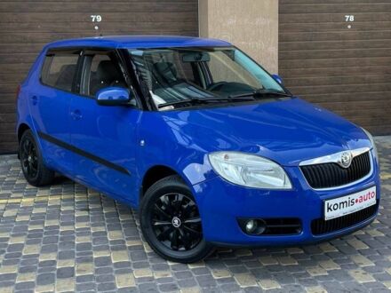 Шкода Фабия 2008 в Виннице на Automoto.ua Синий Шкода Фабия, объемом двигателя 1.4 л и пробегом 200 тыс. км за 4699 $, фото 1 на Automoto.ua