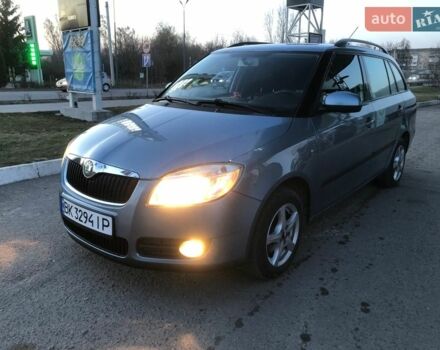 Синий Шкода Фабия, объемом двигателя 1.39 л и пробегом 249 тыс. км за 5599 $, фото 1 на Automoto.ua