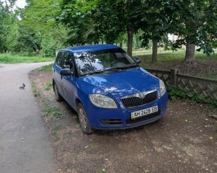 Синий Шкода Фабия, объемом двигателя 0 л и пробегом 208 тыс. км за 3000 $, фото 1 на Automoto.ua
