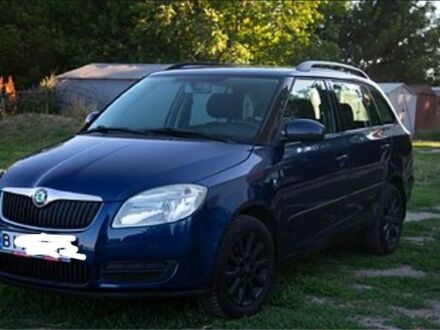 Синій Шкода Фабія, об'ємом двигуна 1.4 л та пробігом 216 тис. км за 5200 $, фото 1 на Automoto.ua
