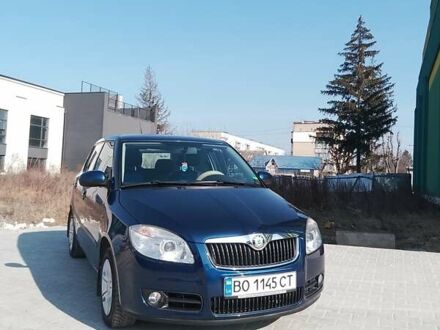 Шкода Фабия 2008 в Тернополе на Automoto.ua Синий Шкода Фабия, объемом двигателя 1.2 л и пробегом 196 тыс. км за 4800 $, фото 1 на Automoto.ua