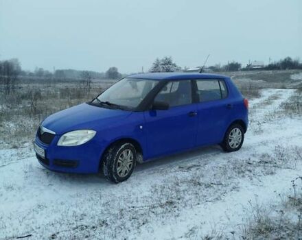 Синій Шкода Фабія, об'ємом двигуна 1.2 л та пробігом 220 тис. км за 4500 $, фото 1 на Automoto.ua