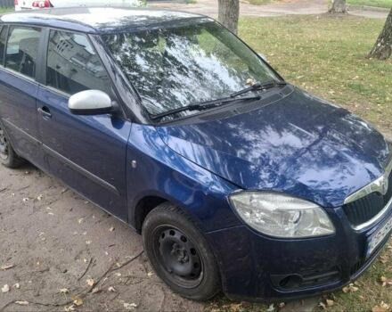 Синій Шкода Фабія, об'ємом двигуна 1.2 л та пробігом 300 тис. км за 3300 $, фото 1 на Automoto.ua