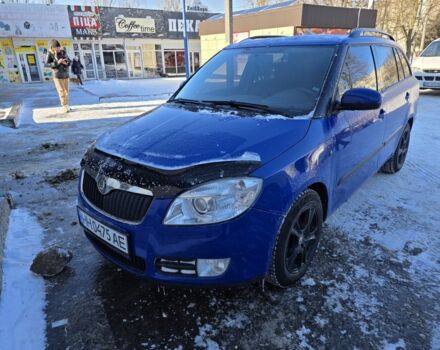 Синій Шкода Фабія, об'ємом двигуна 1.4 л та пробігом 251 тис. км за 5000 $, фото 1 на Automoto.ua
