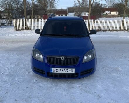 Синій Шкода Фабія, об'ємом двигуна 1.2 л та пробігом 350 тис. км за 4200 $, фото 1 на Automoto.ua
