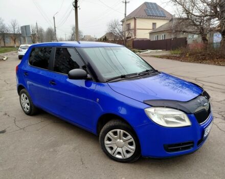 Синий Шкода Фабия, объемом двигателя 1.2 л и пробегом 274 тыс. км за 3500 $, фото 1 на Automoto.ua