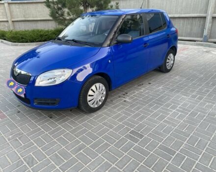 Синий Шкода Фабия, объемом двигателя 1.2 л и пробегом 83 тыс. км за 5300 $, фото 1 на Automoto.ua