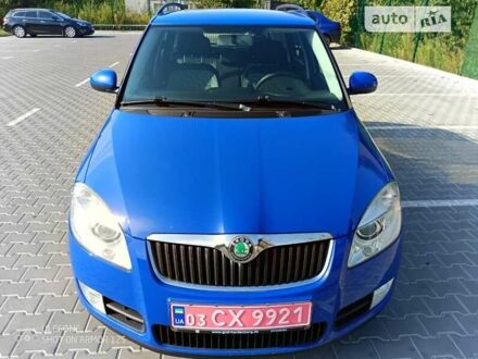 Шкода Фабія 2009 у Києві на Automoto.ua Синій Шкода Фабія, об'ємом двигуна 1.6 л та пробігом 202 тис. км за 6300 $, фото 1 на Automoto.ua