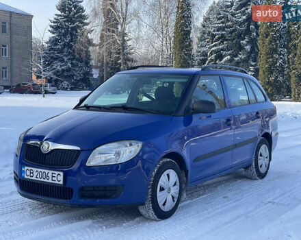 Синій Шкода Фабія, об'ємом двигуна 1.2 л та пробігом 219 тис. км за 4500 $, фото 1 на Automoto.ua