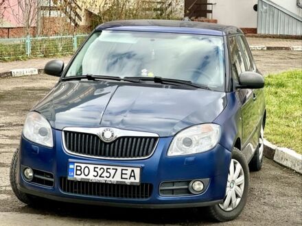 Синий Шкода Фабия, объемом двигателя 1.2 л и пробегом 170 тыс. км за 3330 $, фото 1 на Automoto.ua