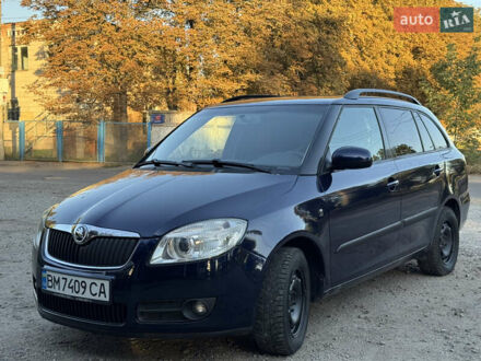 Синий Шкода Фабия, объемом двигателя 1.6 л и пробегом 250 тыс. км за 6200 $, фото 1 на Automoto.ua