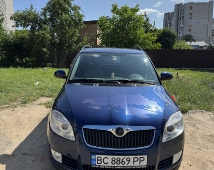 Синий Шкода Фабия, объемом двигателя 1.4 л и пробегом 268 тыс. км за 5000 $, фото 1 на Automoto.ua
