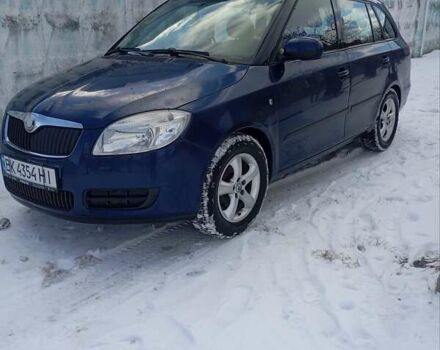 Синій Шкода Фабія, об'ємом двигуна 1.42 л та пробігом 265 тис. км за 4500 $, фото 1 на Automoto.ua