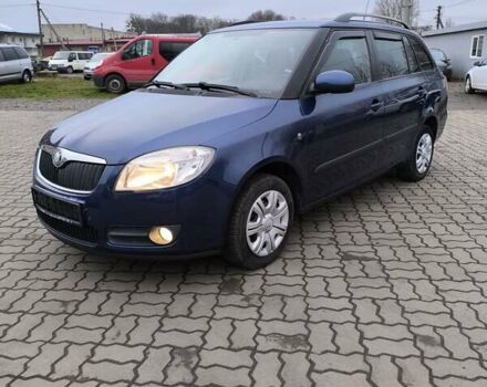 Синий Шкода Фабия, объемом двигателя 1.6 л и пробегом 181 тыс. км за 5500 $, фото 1 на Automoto.ua