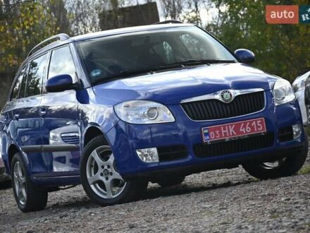 Синій Шкода Фабія, об'ємом двигуна 1.39 л та пробігом 178 тис. км за 5950 $, фото 1 на Automoto.ua