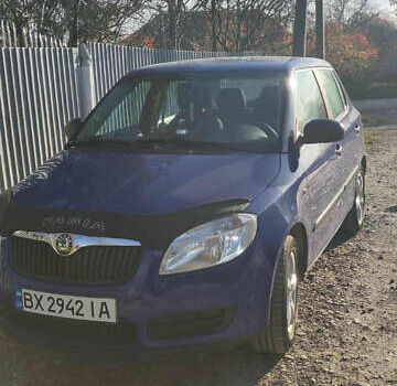 Синій Шкода Фабія, об'ємом двигуна 1.42 л та пробігом 185 тис. км за 5500 $, фото 1 на Automoto.ua