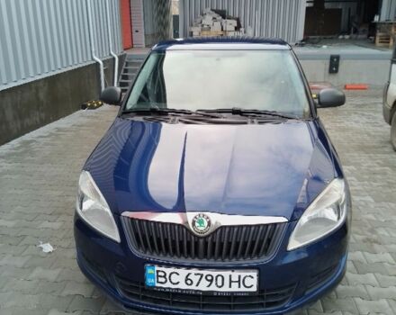 Синий Шкода Фабия, объемом двигателя 1.6 л и пробегом 208 тыс. км за 5400 $, фото 1 на Automoto.ua