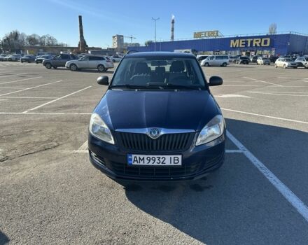 Синий Шкода Фабия, объемом двигателя 1.2 л и пробегом 240 тыс. км за 4900 $, фото 1 на Automoto.ua
